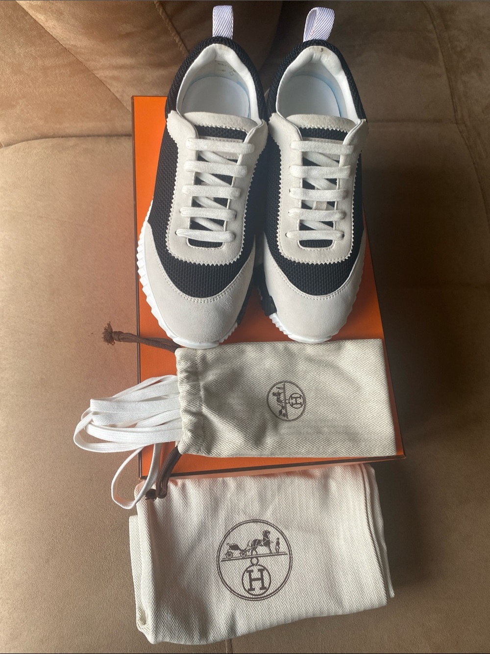 Women’s Hermes Bouncing Sneakers size 37